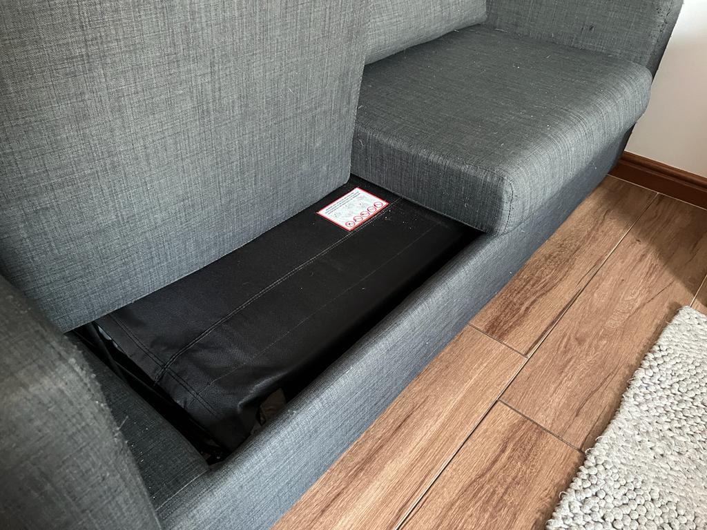 Sofá cama Rosen Murano azul/gris Vende y compra artículos de segunda mano