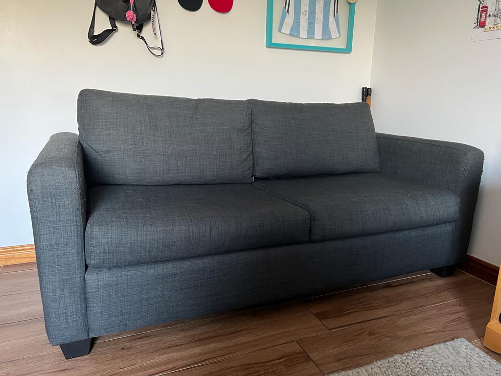 Sofá cama Rosen Murano azul/gris Vende y compra artículos de segunda mano