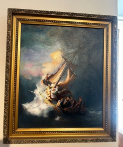 Cuadro óleo "Tormenta en el Mar"