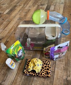 Jaula hámster y accesorios