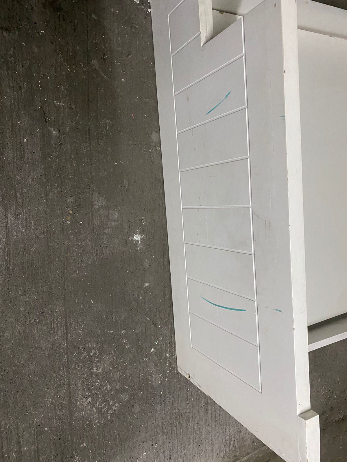 Camas madera maciza 1,5 plazas con baranda - Imagen 3
