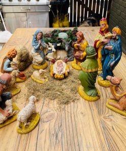 Pesebre de ziña 16 piezas