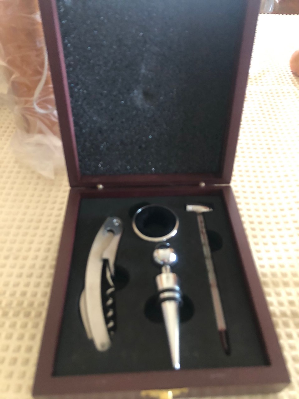 Set accesorios para vinos