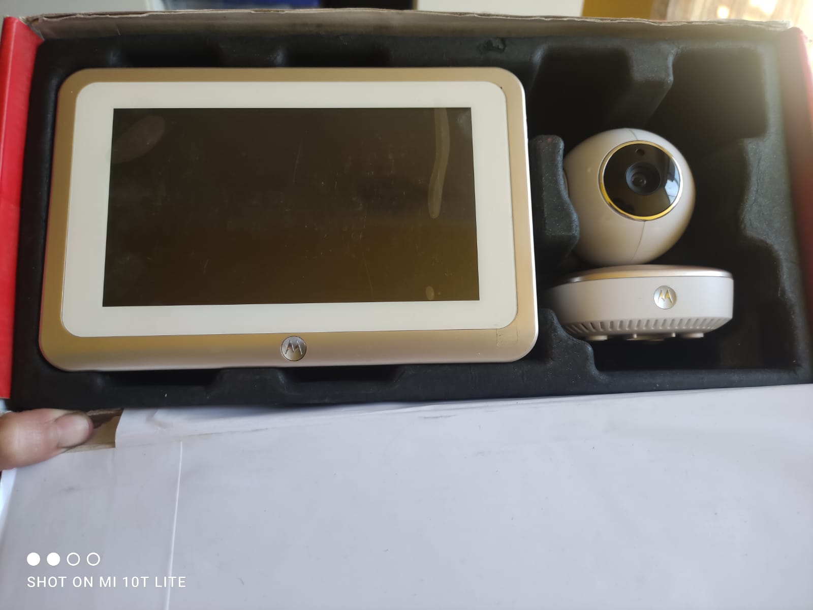 Monitor bebé Motorola Smart Nursery 7” con wifi - Imagen 3