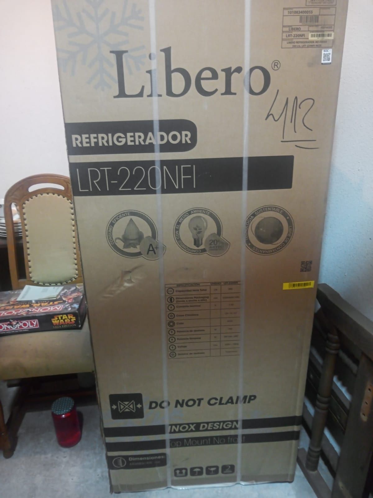 Refrigerador Libero 200 lt