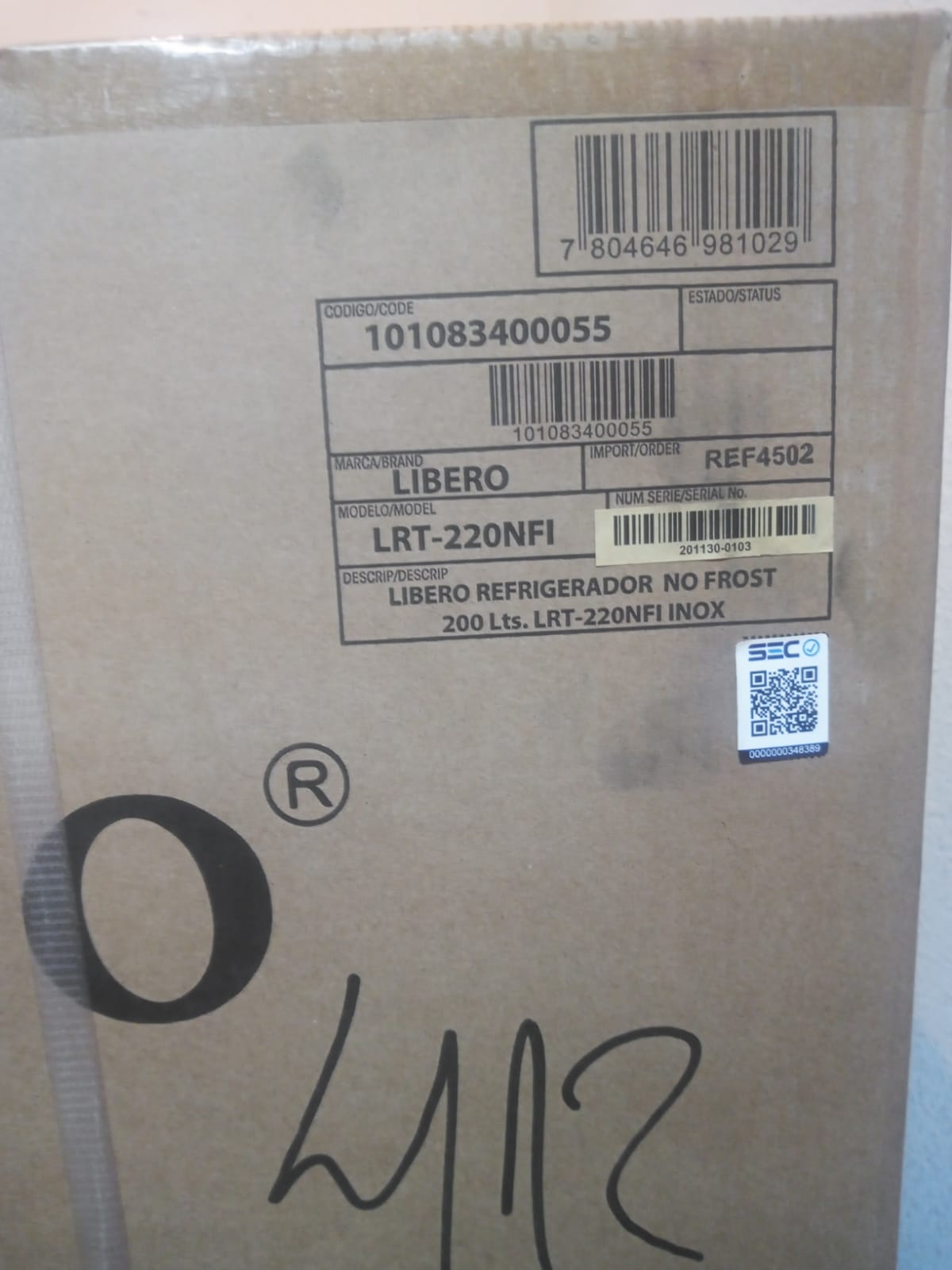 Refrigerador Libero 200 lt - Imagen 3