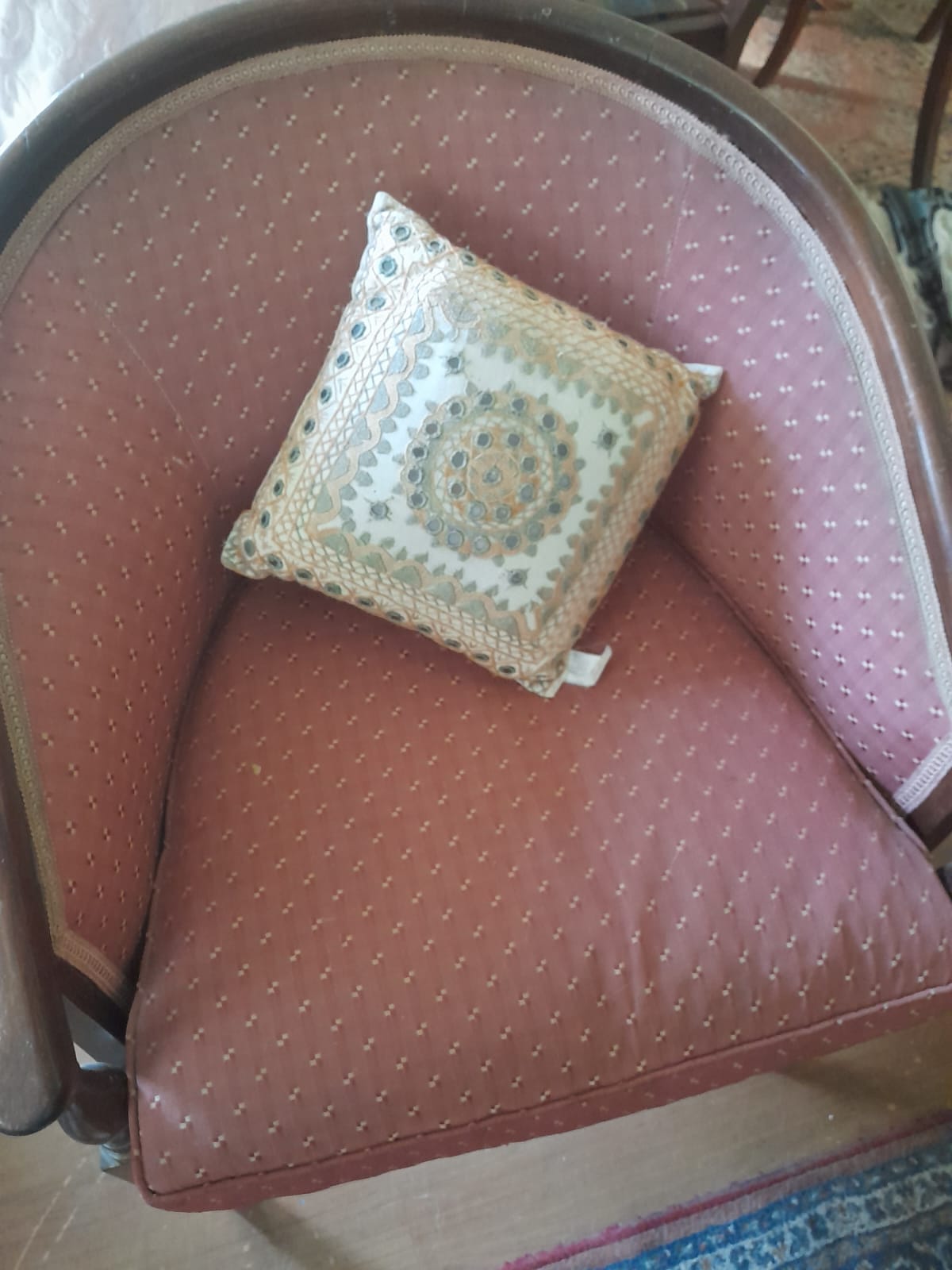 Par poltronas madera - Imagen 2