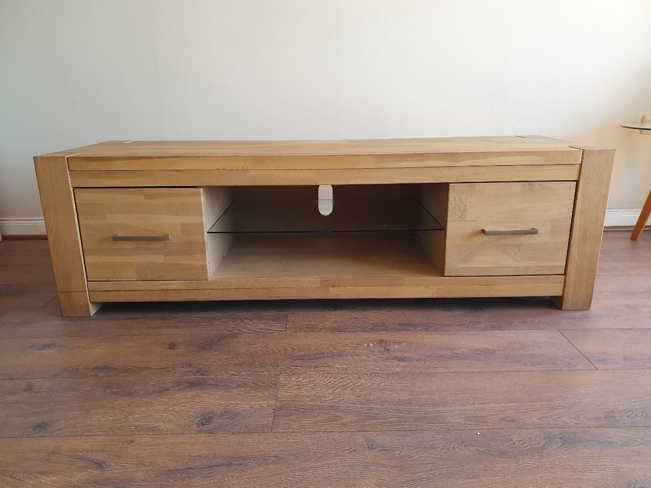 Rack TV madera de Roble
