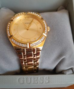 Reloj Guess dorado con circones