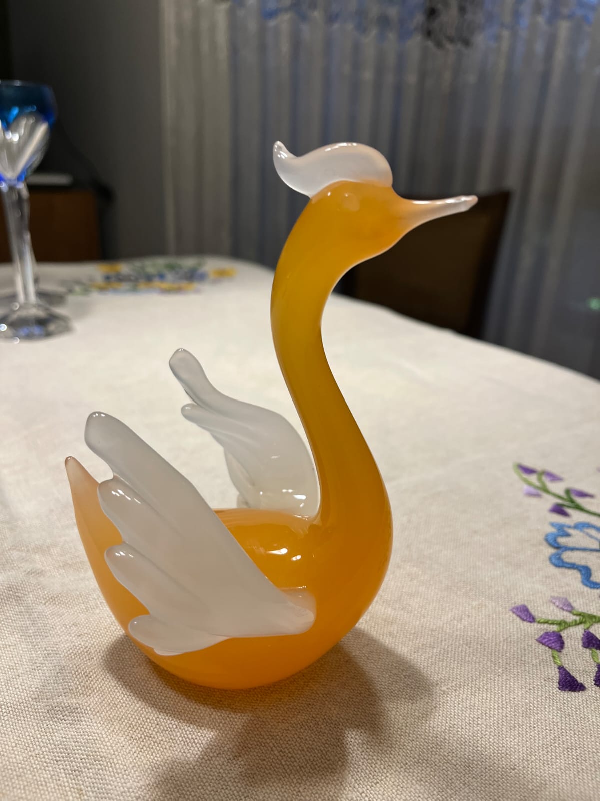 Cisne cristal Murano - Imagen 3