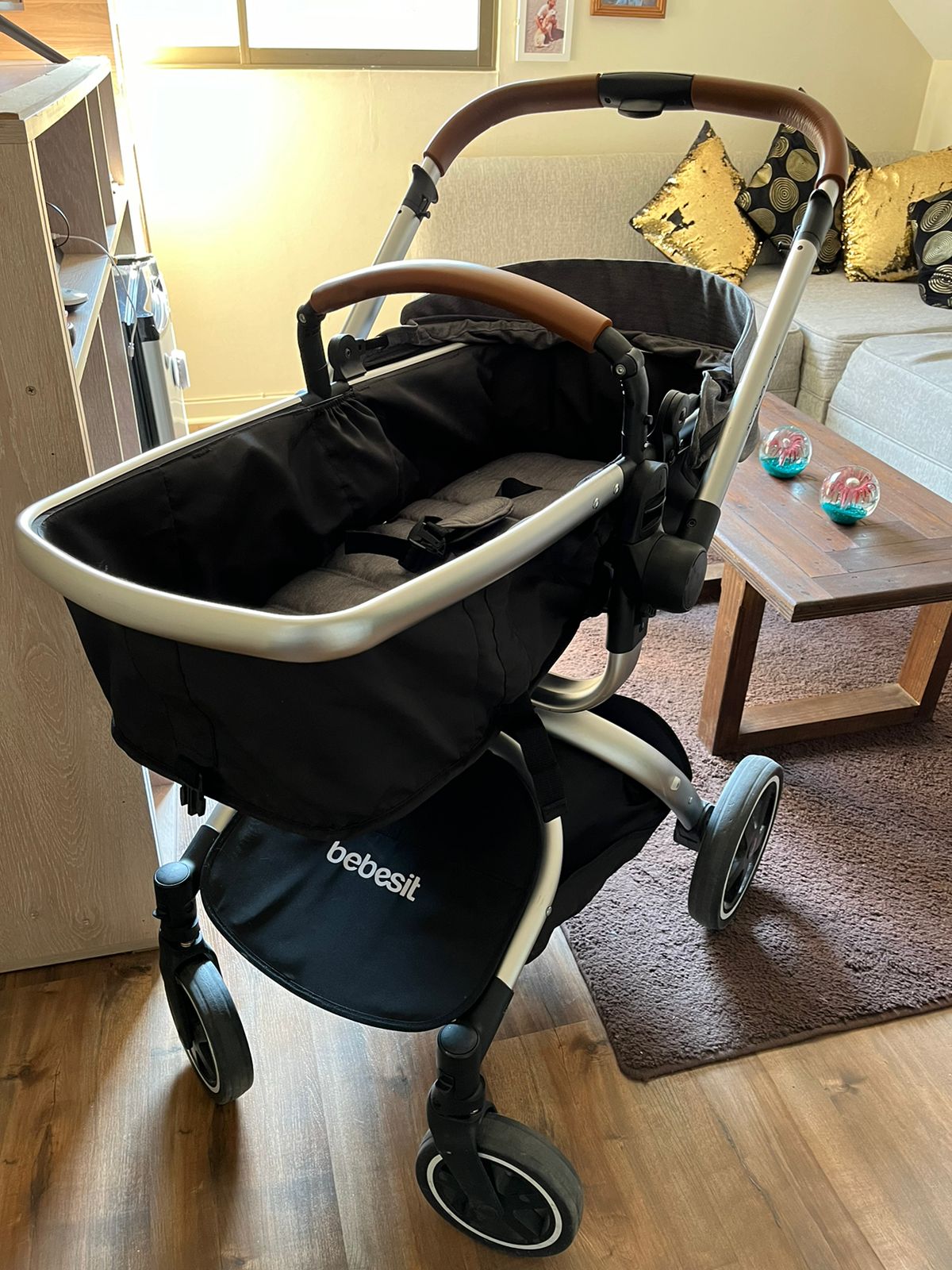 Coche moisés + huevito Bebesit - Imagen 6