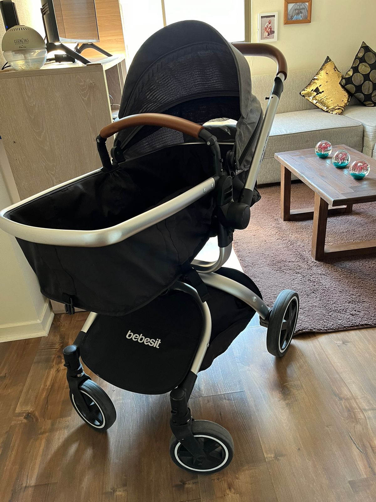 Coche moisés + huevito Bebesit - Imagen 5
