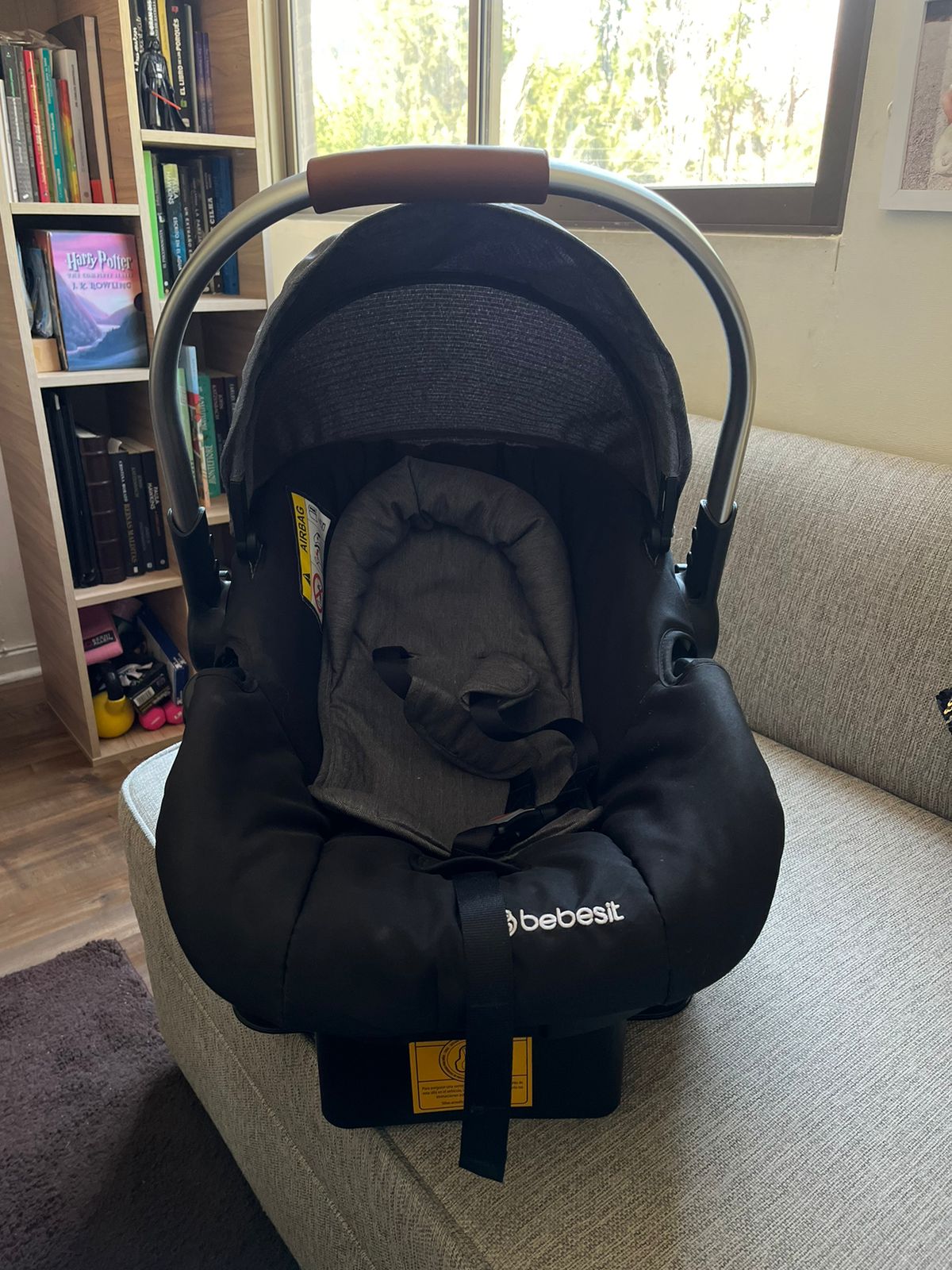 Coche moisés + huevito Bebesit - Imagen 3