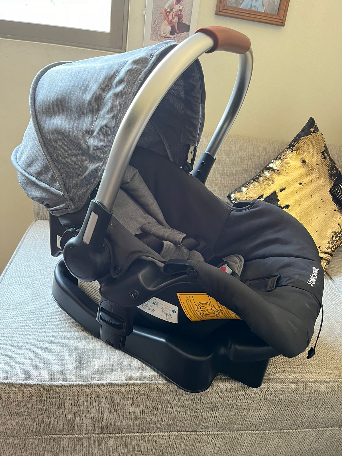 Coche moisés + huevito Bebesit - Imagen 8