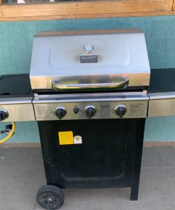Parrilla 3 quemadores + 1 lateral Char Broil