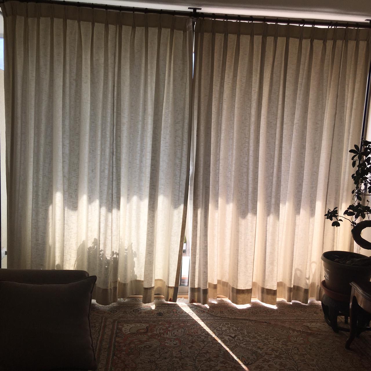 Cortinas visillo grueso