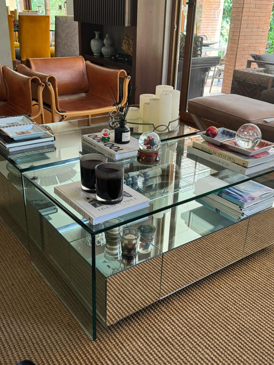 Mesa de centro cristal Saccaro - Imagen 7