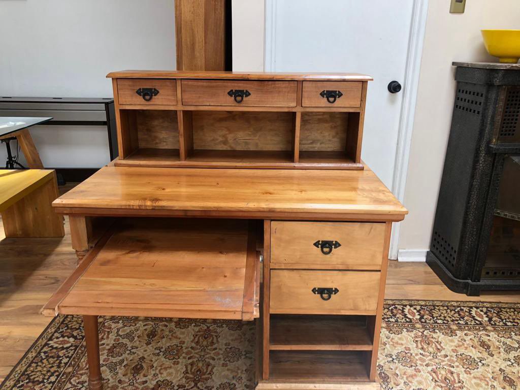 Escritorio madera noble - Imagen 5