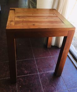 Mesa cuadrada roble demolición