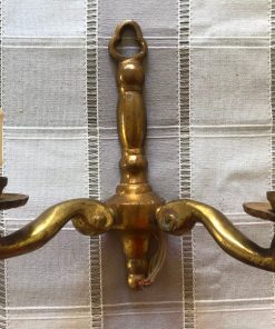 Lámpara aplique bronce 2 luces