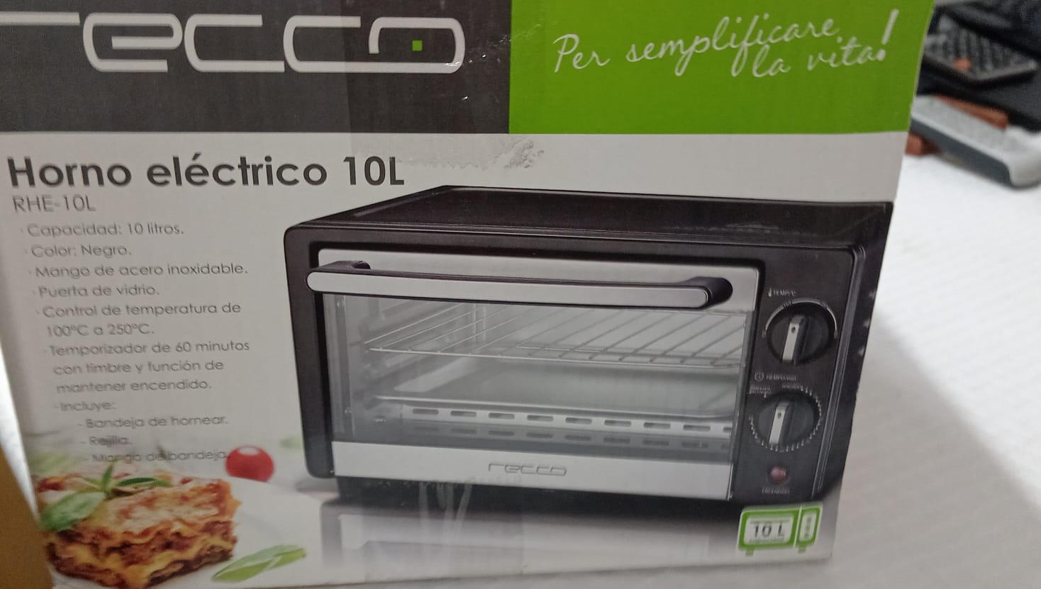 Horno eléctrico Recco 10 L - Imagen 3