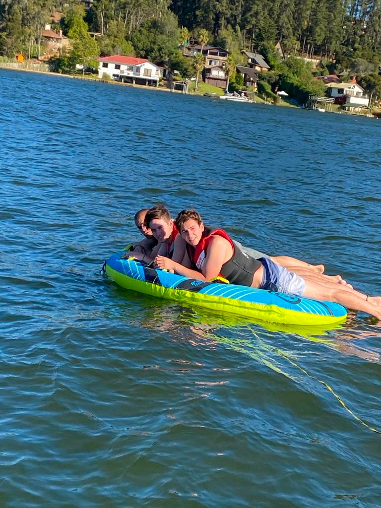 Arrastrable sacachucha 3 personas