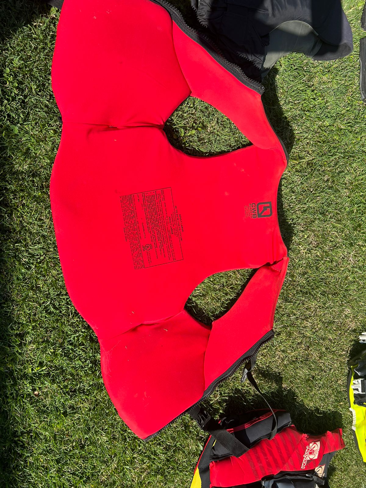 Chalecos salvavidas adulto CWB - Imagen 3