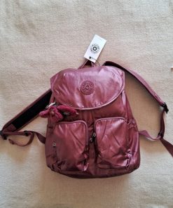 Mochila Kipling fucsia