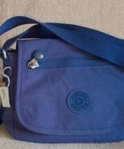 Cartera kipling pequeña azulina