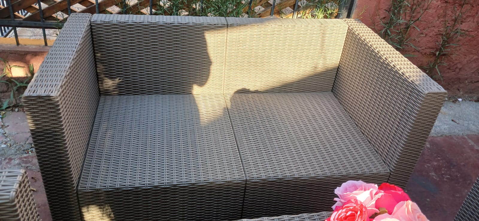 Juego de terraza rattan pvc - Imagen 3