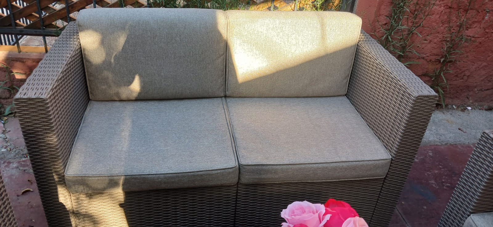 Juego de terraza rattan pvc - Imagen 7