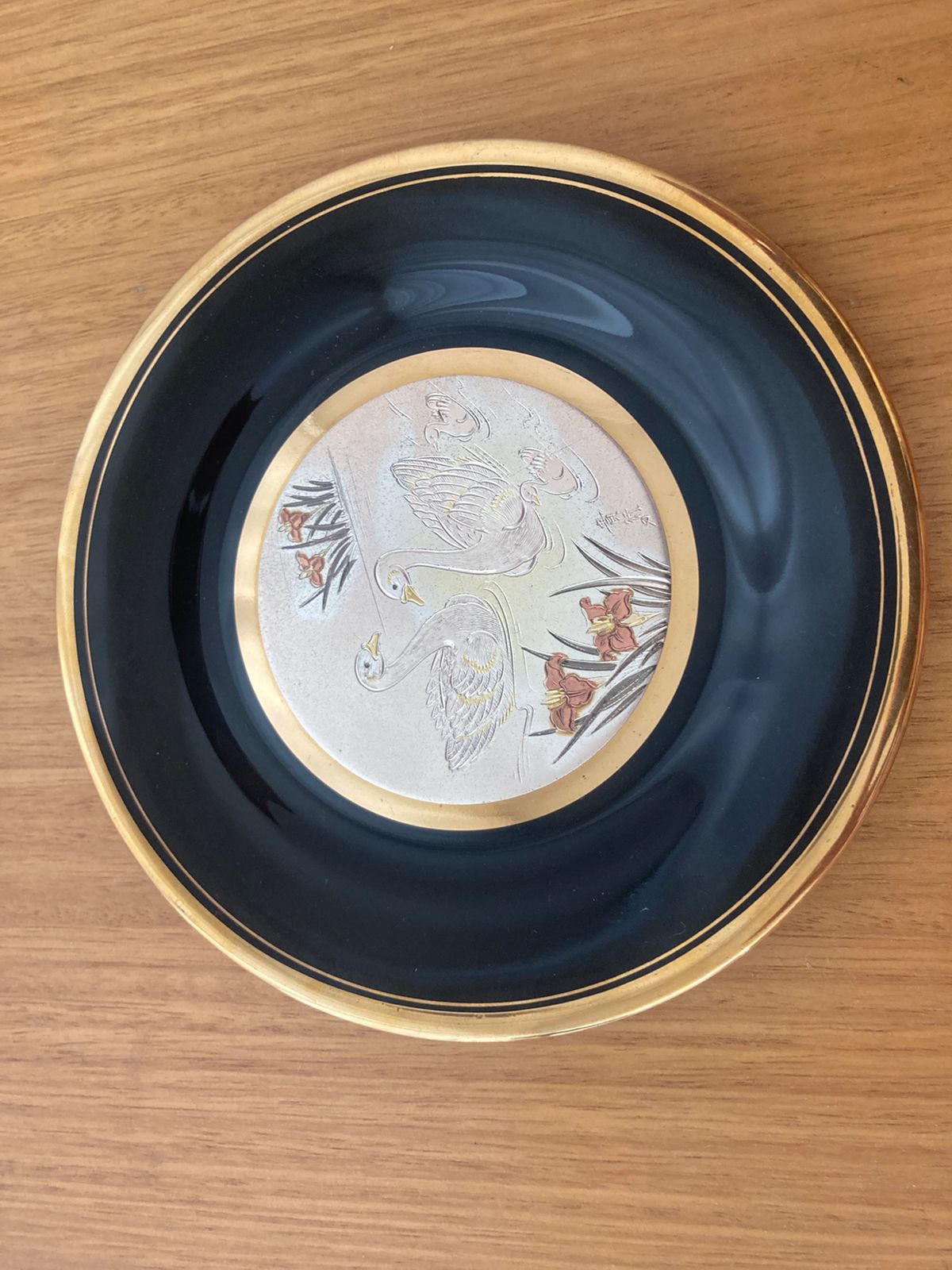 Plato japonés The Art of Chokin - Imagen 3