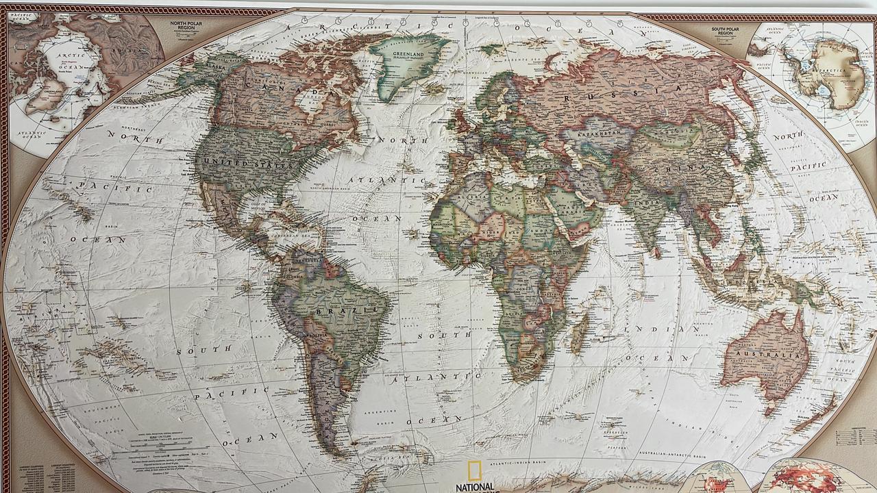 Mapa enmarcado Pin Your Travel Map - Imagen 2