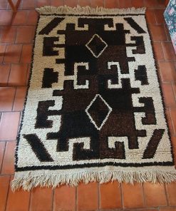 Alfombra de lana étnica
