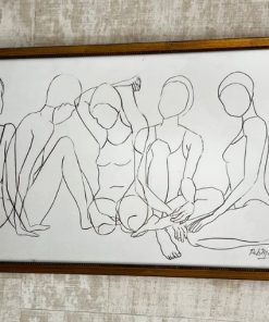 Cuadro cuerpos Rebeca Marchant