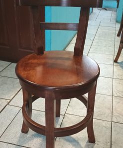 Sillas giratorias madera rauli