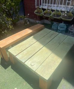 Set terraza banca + mesa