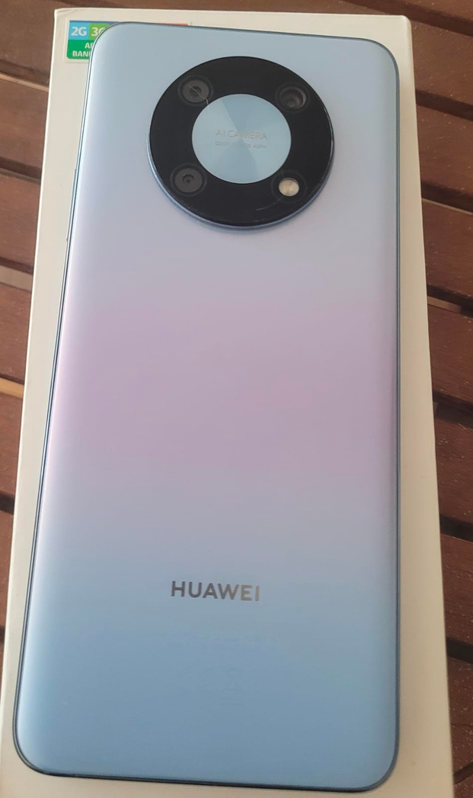 Celular Huawei Nova Y90, Color Azul Cristal, 6GB RAM
