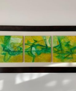 Cuadro abstracto de Claudio Ondarza