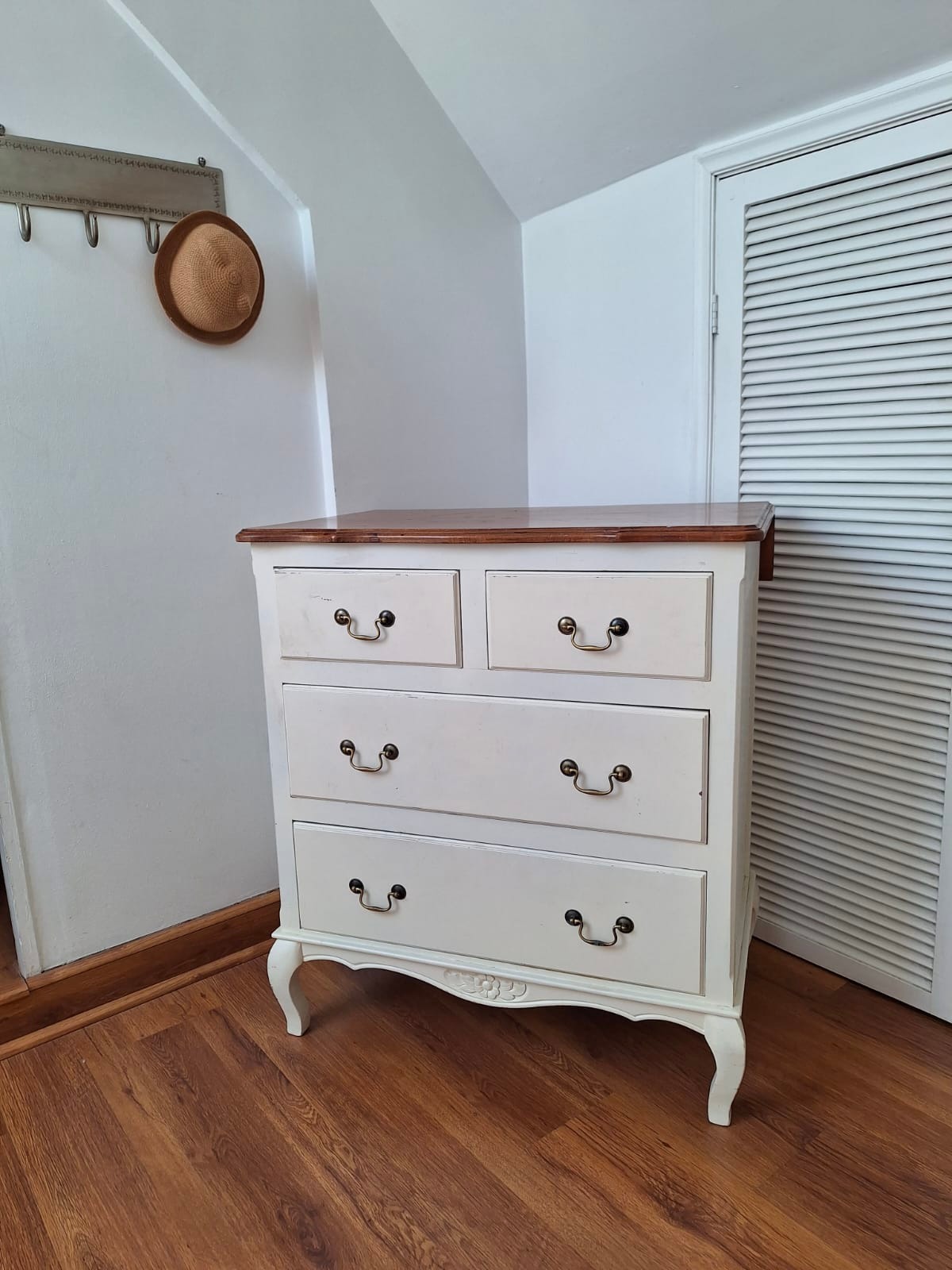 Cómoda mudador madera sólida lenga