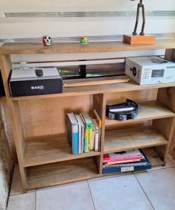 Librero madera natural