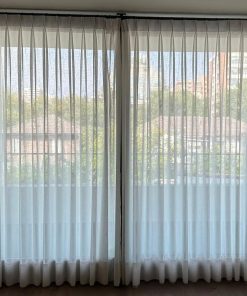 Cortinas visillo Fabrics con soporte barra