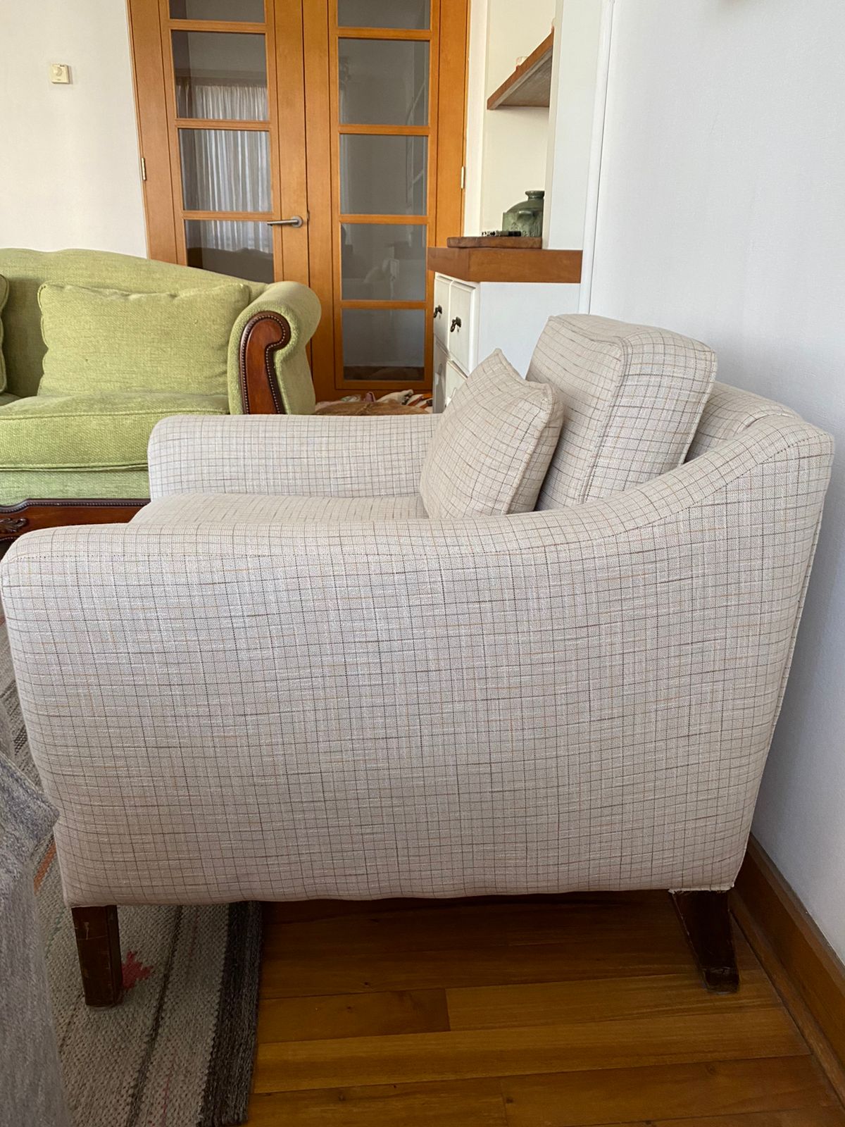 Sillón a cuadros - Imagen 3