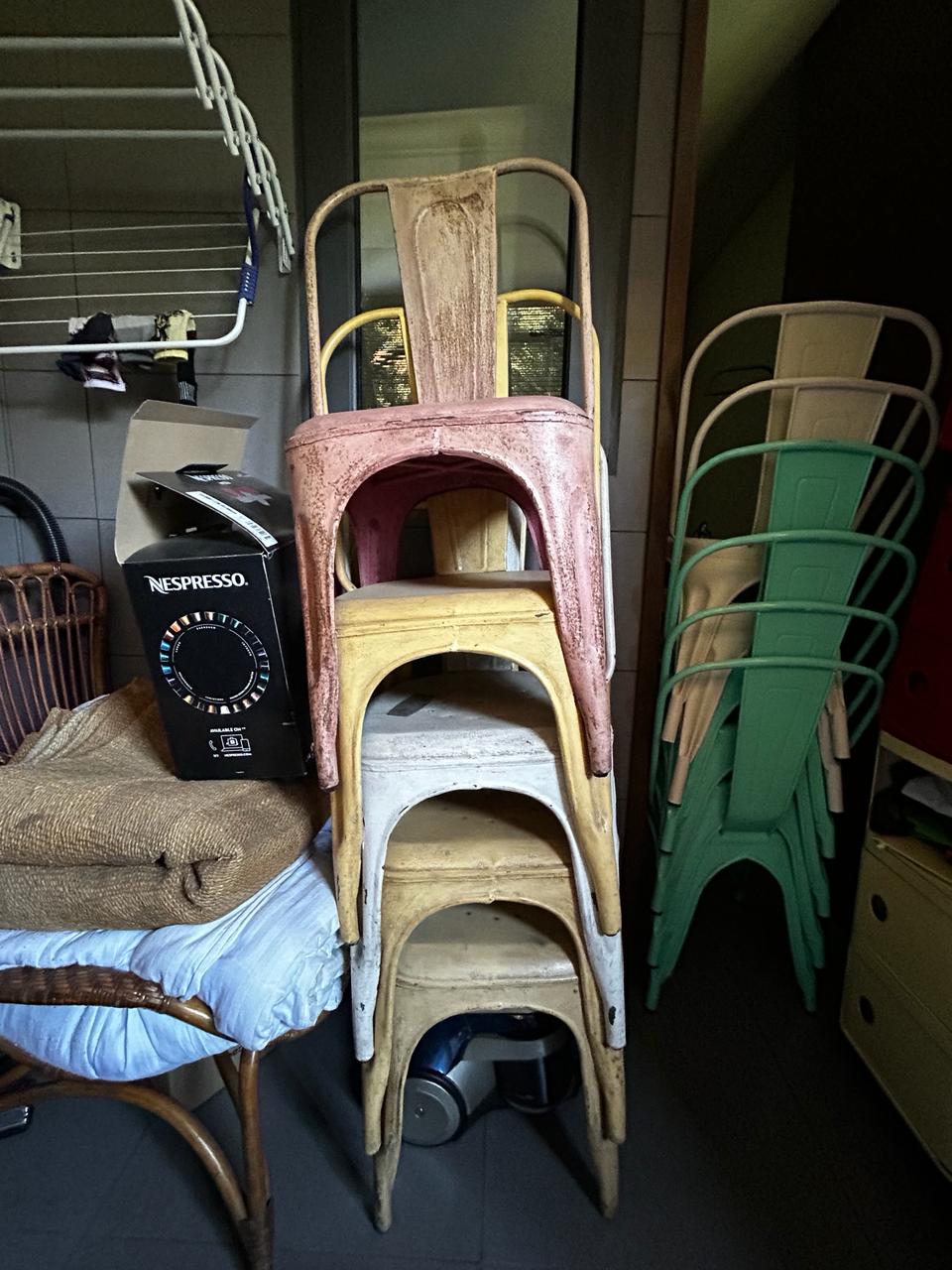 Silla metálica Tolix