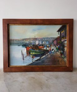 Cuadro Oleo Marina Puerto Montt