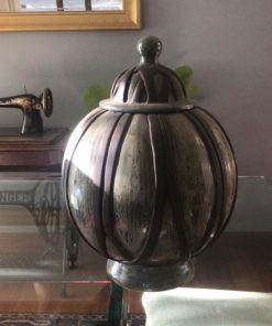 Jarrón deco de yeso