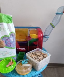 Jaula Habitrail con torre y accesorios