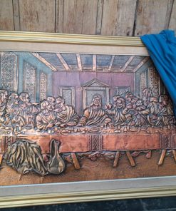 Cuadro Ultima Cena Cobre