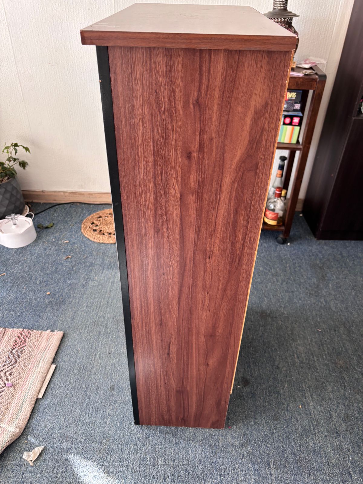 Librero con cajón de madera - Imagen 4