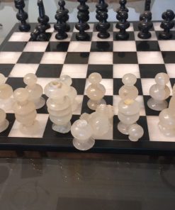 Tablero de ajedrez mármol